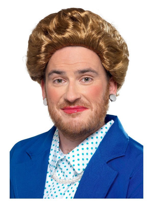 Iron Lady Wig, Brown - Adult Weekender