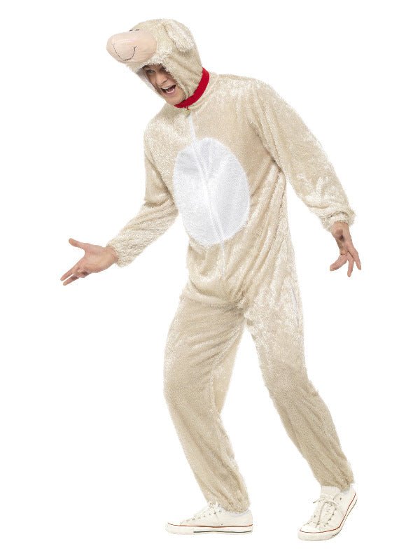 Lamb Costume, Cream - Adult Weekender
