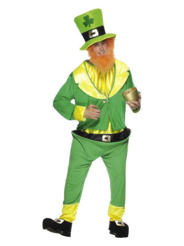 Leprechaun Costume, Green - Adult Weekender