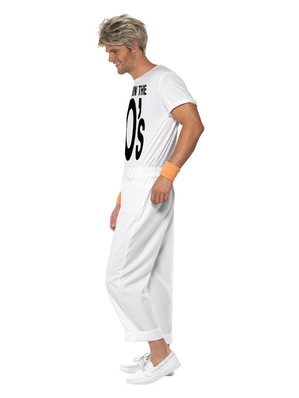 Made in 80s Costume, White - Adult Weekender