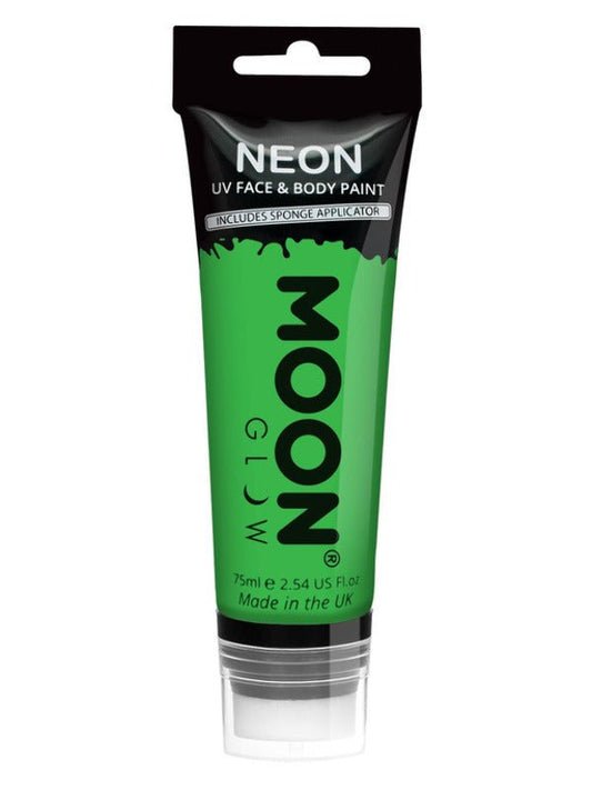 Moon Glow Supersize Intense Neon UV Face Paint - Adult Weekender