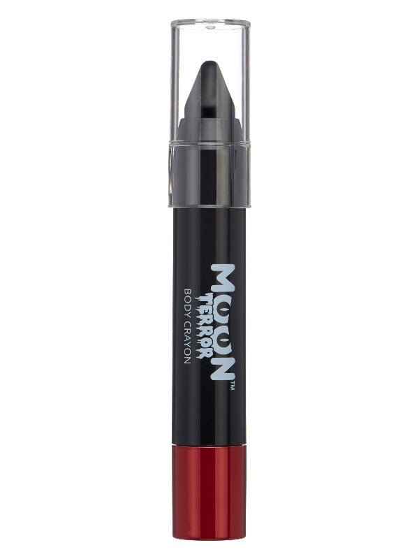 Moon Terror Halloween Body Crayons, Black - Adult Weekender