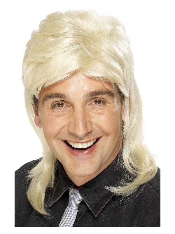 Mullet Wig, Blonde - Adult Weekender