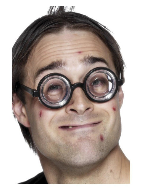 Nerd Glasses, Black - Adult Weekender