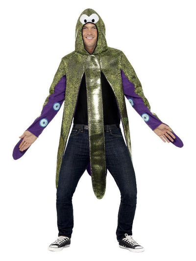Octopus Costume, Foam Bonded, Purple - Adult Weekender