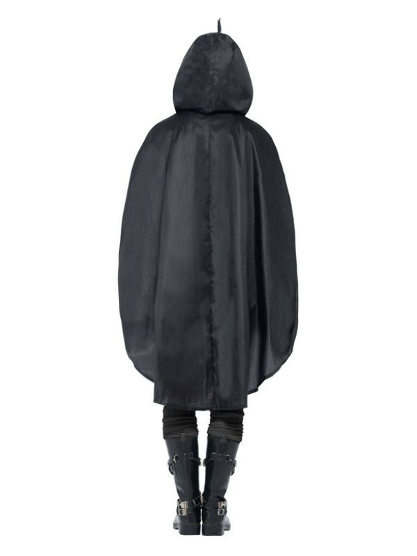 Penguin Party Poncho, Black & White - Adult Weekender