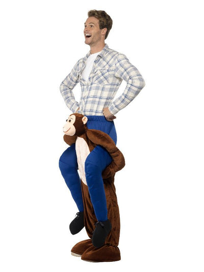 Piggyback Monkey Costume, Brown - Adult Weekender