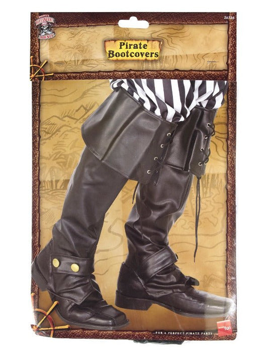 Pirate Bootcovers, Black - Adult Weekender
