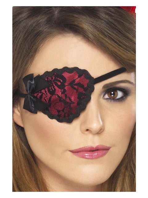Pirate Eyepatch, Red - Adult Weekender