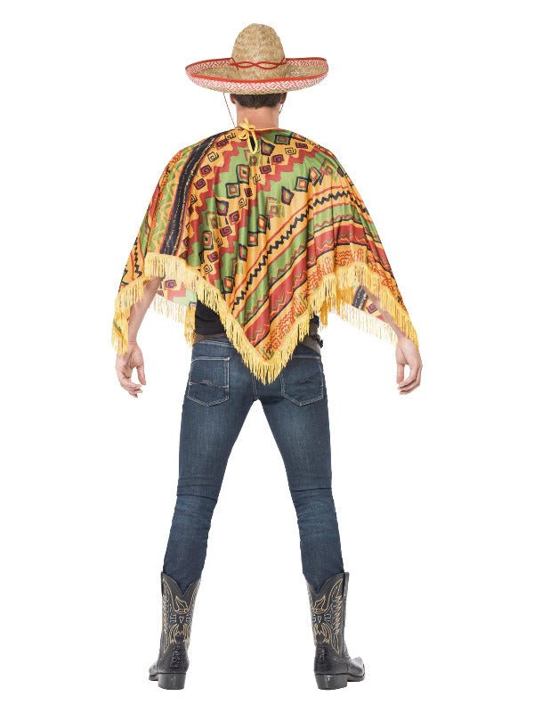 Poncho & Moustache, Orange - Adult Weekender