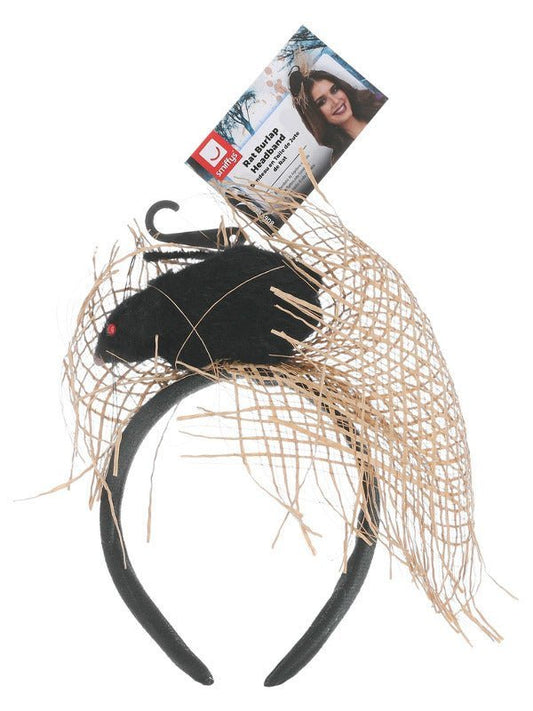 Rat Burlap Headband - Adult Weekender