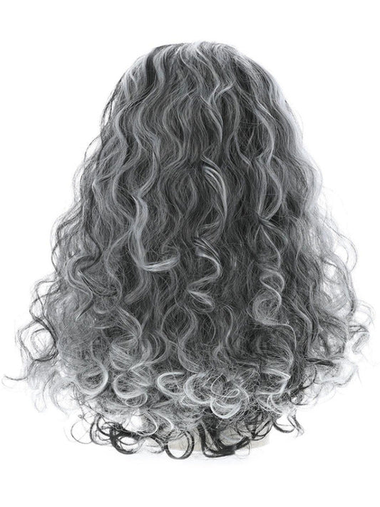 Renaissance Vamp Wig, Black & White - Adult Weekender