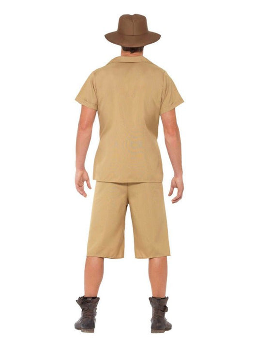 Safari Man Costume, Brown - Adult Weekender