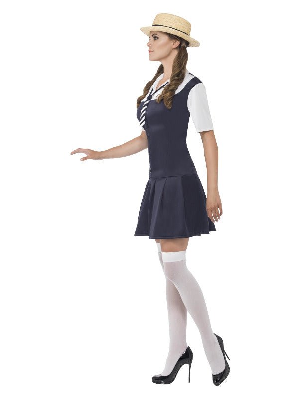 School Girl Costume, Black - Adult Weekender