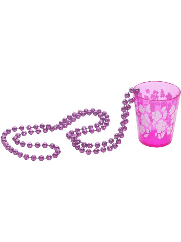 Shot Glass on Beads, Pink - Adult Weekender