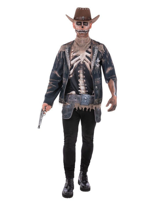 Skeleton Outlaw Costume - Adult Weekender
