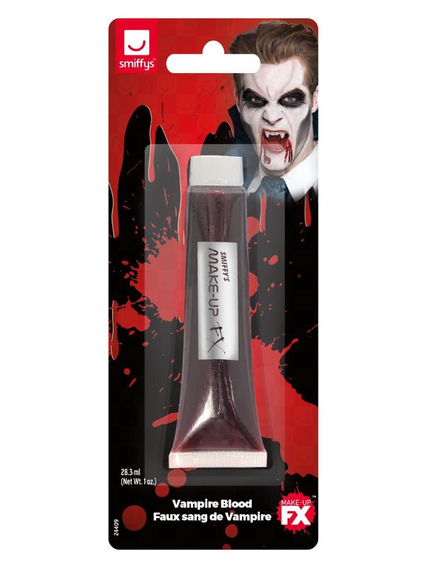 Smiffys Make - Up FX, Vampire Blood, Red - Adult Weekender