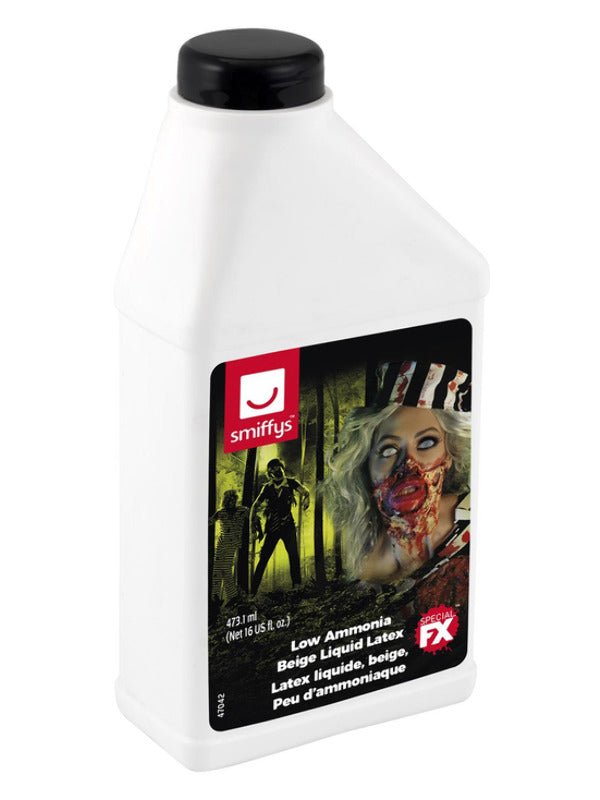 Smiffys Make - Up FX, Zombie Liquid Latex, Beige - Adult Weekender