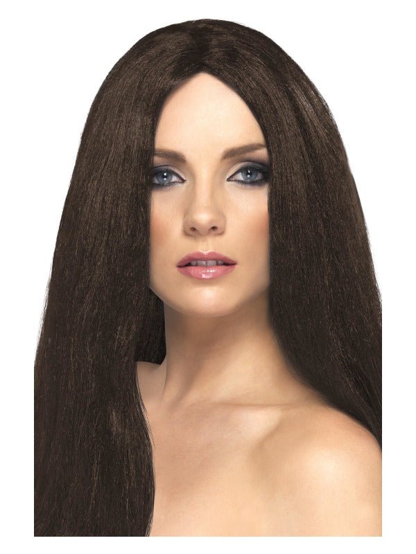 Star Style Wig, Brown - Adult Weekender