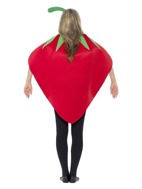 Strawberry Costume, Red - Adult Weekender