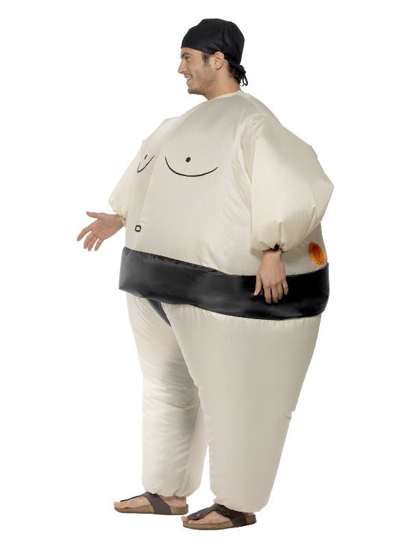 Sumo Wrestler Costume, White - Adult Weekender