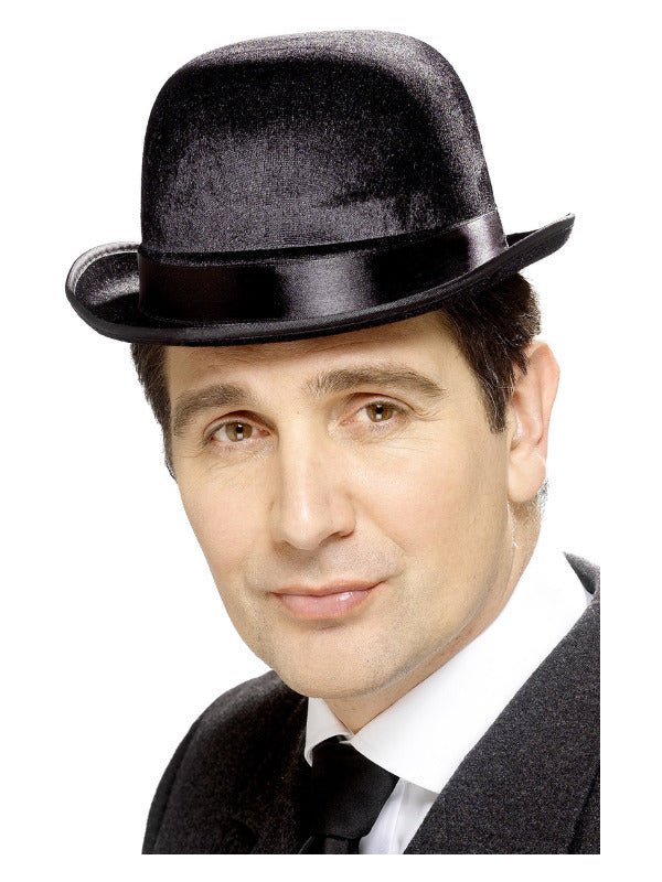 Tales of Old England Derby Bowler Hat, Black - Adult Weekender