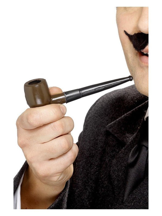 Tales of Old England Plastic Smoking Pipe, Brown - Adult Weekender