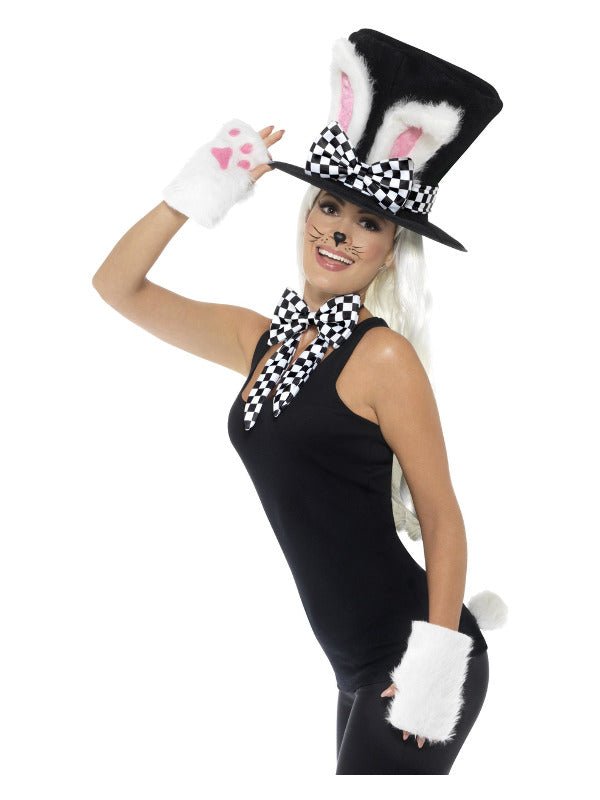 Tea Party March Hare Kit, Black & White - Adult Weekender