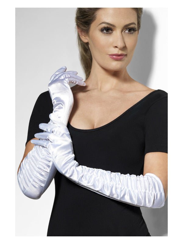Temptress Gloves, White - Adult Weekender