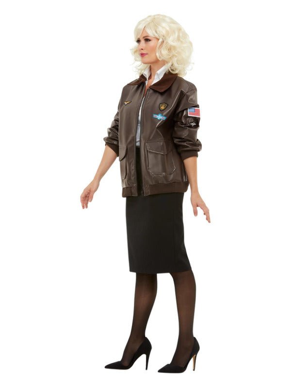 Top Gun Bomber Jacket, Brown - Adult Weekender