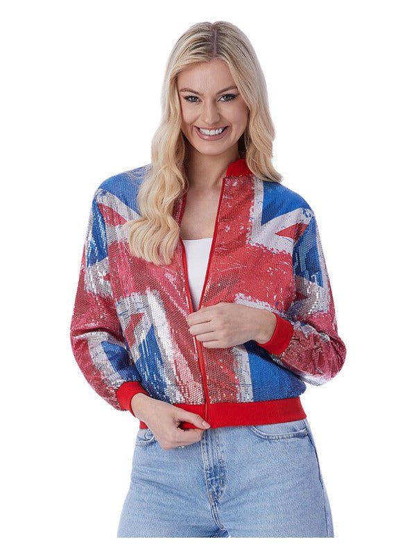 Union Sequin Bomber Jacket - Adult Weekender