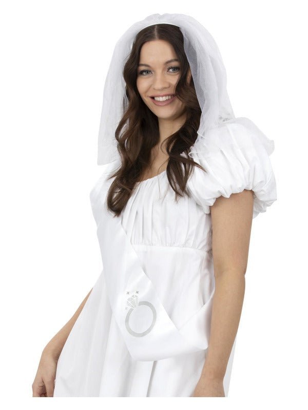 Universal Bride Veil & Sash Kit - Adult Weekender