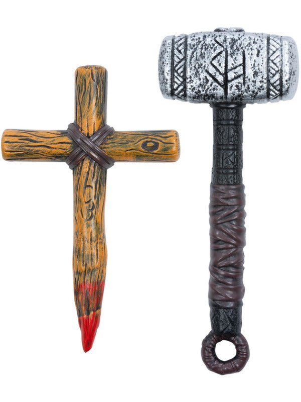 Vampire Slayer Stake & Hammer Kit - Adult Weekender