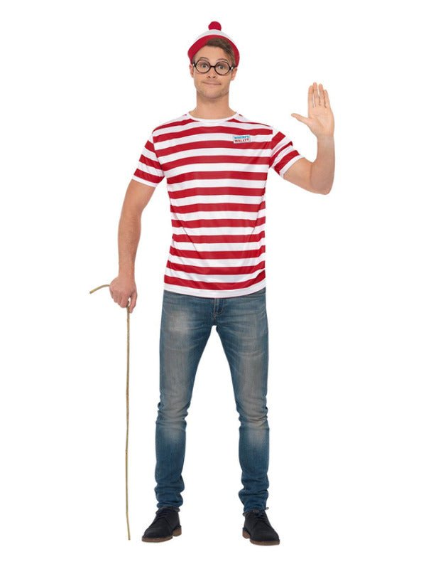 Where's Wally? Kit, Red & White - Adult Weekender