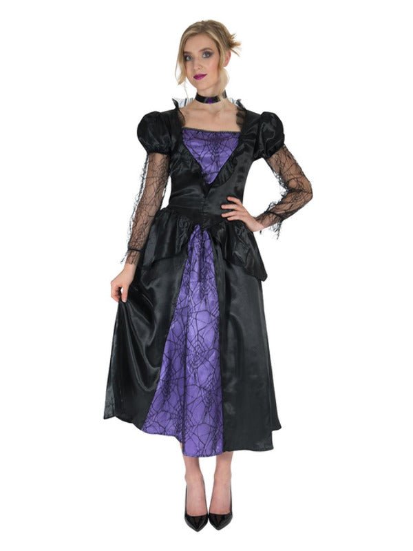Wicked Queen Costume, Black & Purple - Adult Weekender