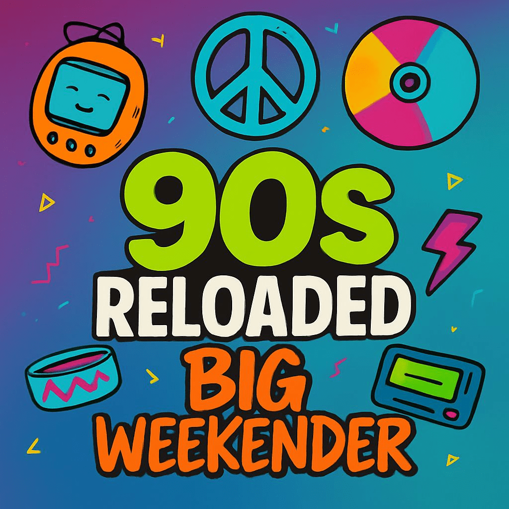 90s Reloaded Big Weekender – Personalised T-Shirts, Hoodies & Fancy Dress - Adult Weekender