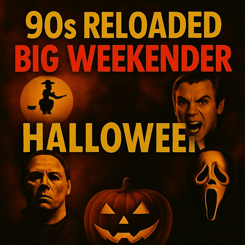 90s Reloaded: Fright Nights Big Weekender – Personalised T-Shirts, Hoodies & Fancy Dress - Adult Weekender