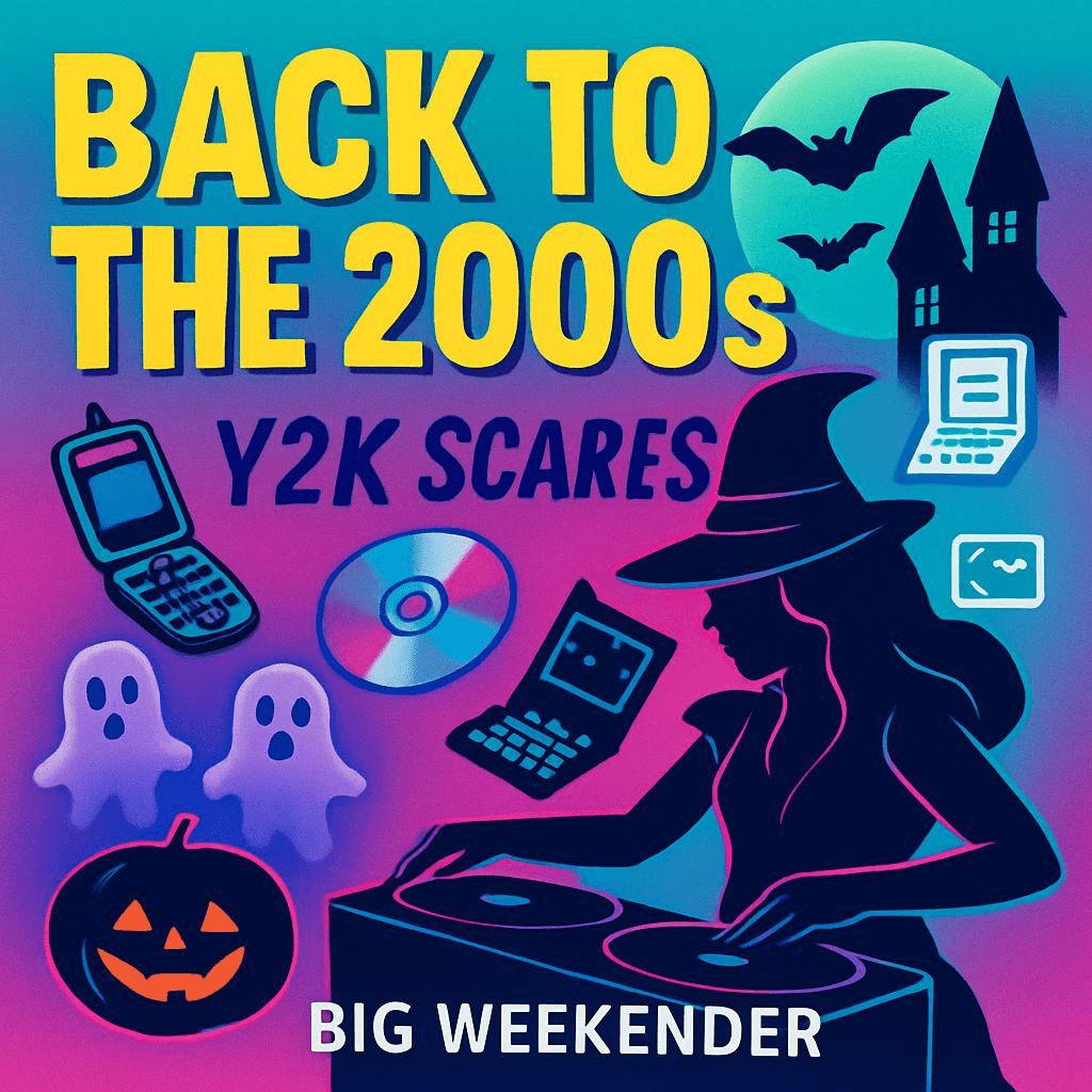 Back to the 2000s: Y2K Scares Big Weekender – Personalised T-Shirts, Hoodies & Fancy Dress - Adult Weekender