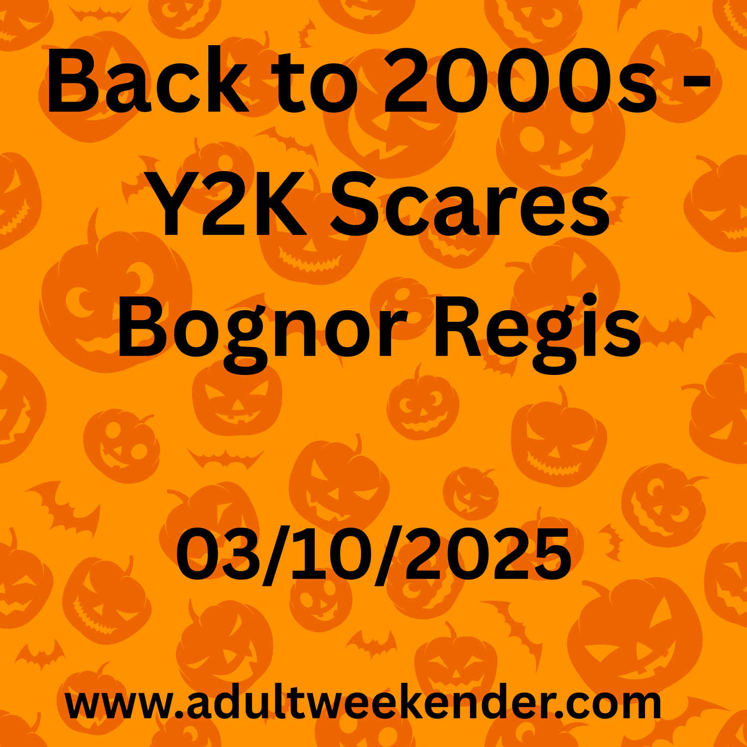 Butlins Big Weekender – Back to 2000s - Y2K Scares – Bognor Regis – 03 October 2025 to 06 October 2025 - Adult Weekender 