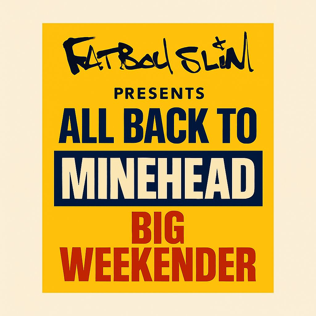 Fatboy Slim Presents: All Back to Minehead – Personalised T-Shirts, Hoodies & Fancy Dress - Adult Weekender