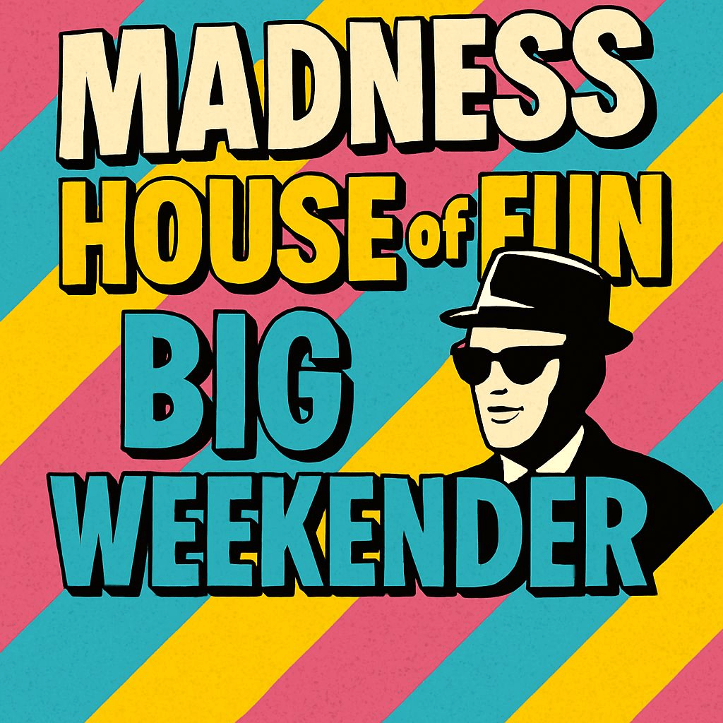 Madness House of Fun Weekender – Personalised T-Shirts, Hoodies & Fancy Dress - Adult Weekender