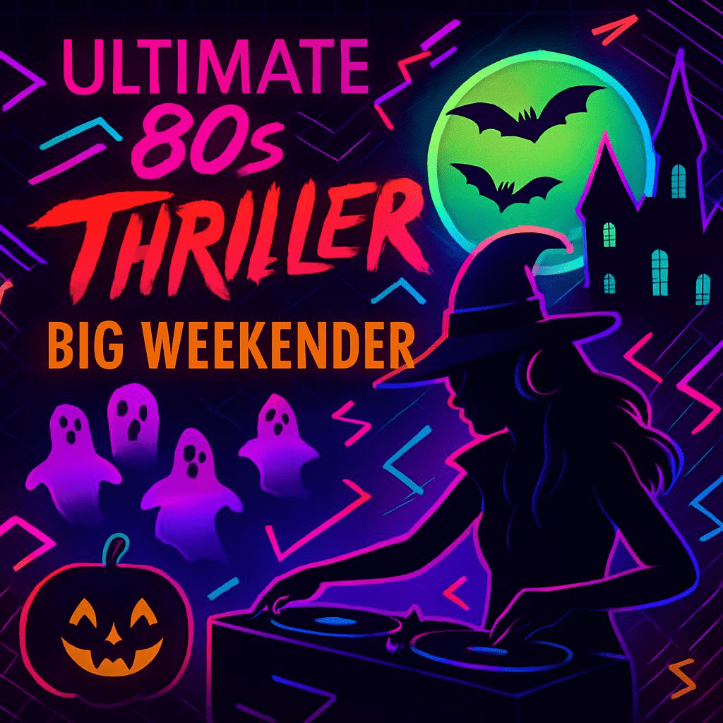 Ultimate 80s Thriller Big Weekender – Personalised T-Shirts, Hoodies & Fancy Dress - Adult Weekender