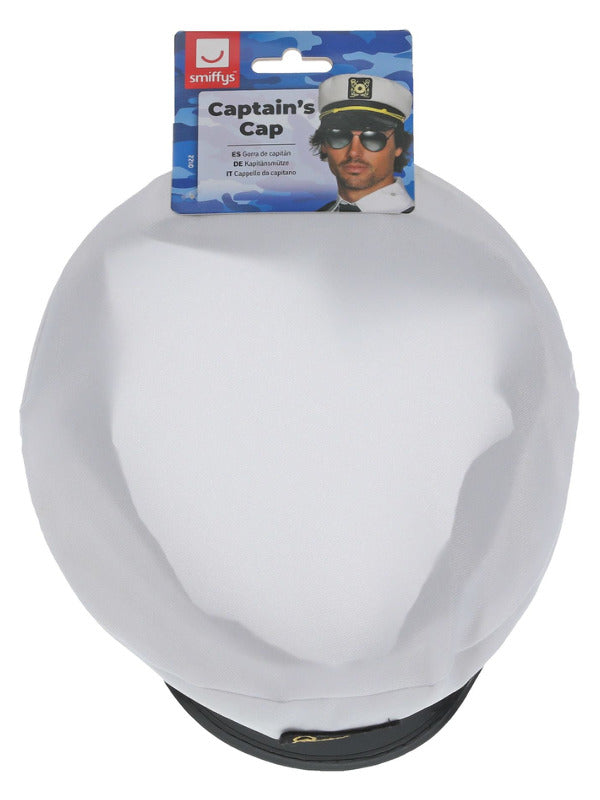 Captains Cap, White