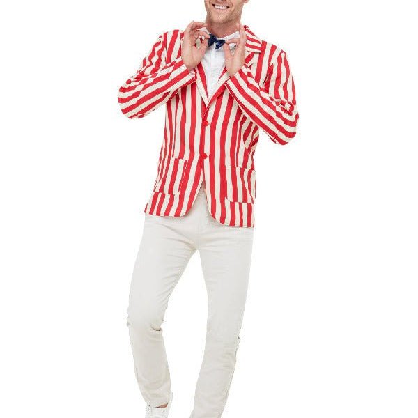 20s Barber Shop Costume, Red & Cream - Adult Weekender