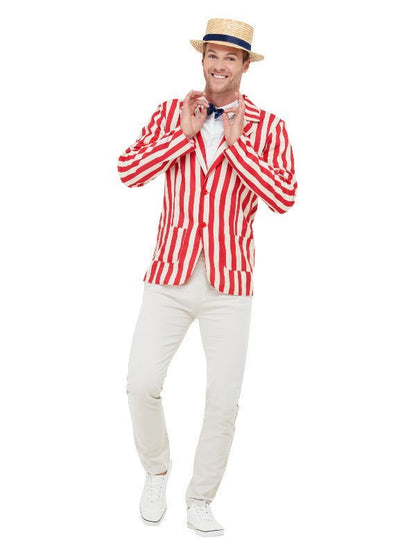 20s Barber Shop Costume, Red & Cream - Adult Weekender