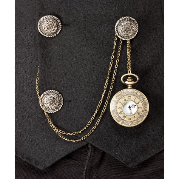 20s Pocket Fob Watch, Assorted Designs - Adult Weekender