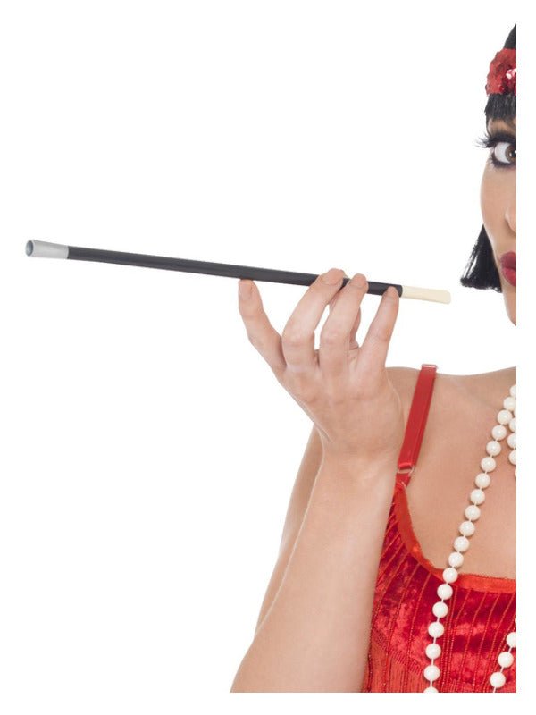20s Style Cigarette Holder, Black - Adult Weekender