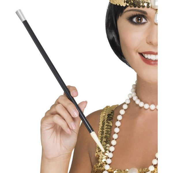 20s Style Cigarette Holder, Black - Adult Weekender