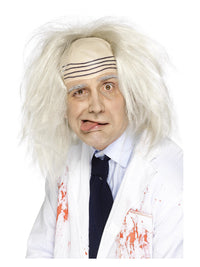 Mad Scientist Wig, Grey