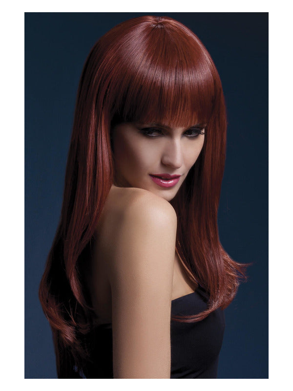 Fever Sienna Wig, Auburn – Front